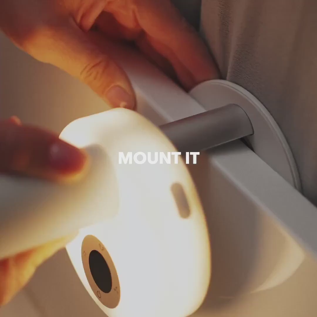 Load video: Venty Clip Fan